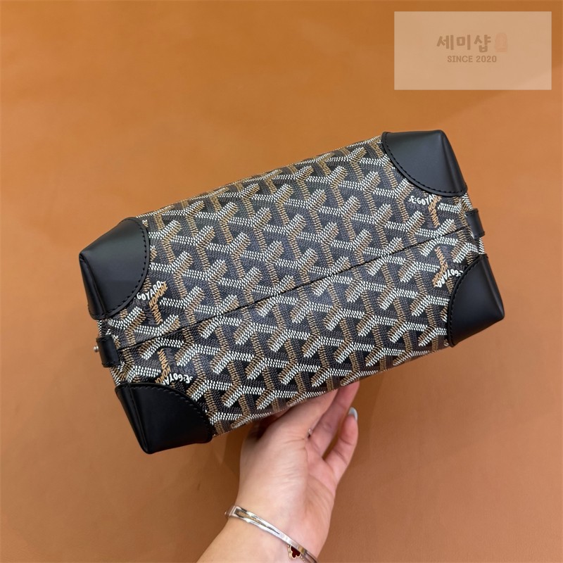 고야드 고야드 볼링 25 토일리트리백 블랙 블랙 Bag 6번 이미지