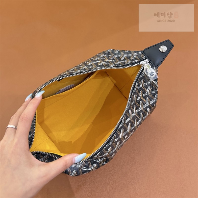 고야드 고야드 볼링 25 토일리트리백 블랙 블랙 Bag 9번 이미지
