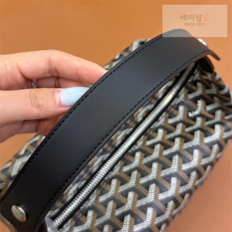 고야드 고야드 볼링 25 토일리트리백 블랙 블랙 Bag 12번 이미지