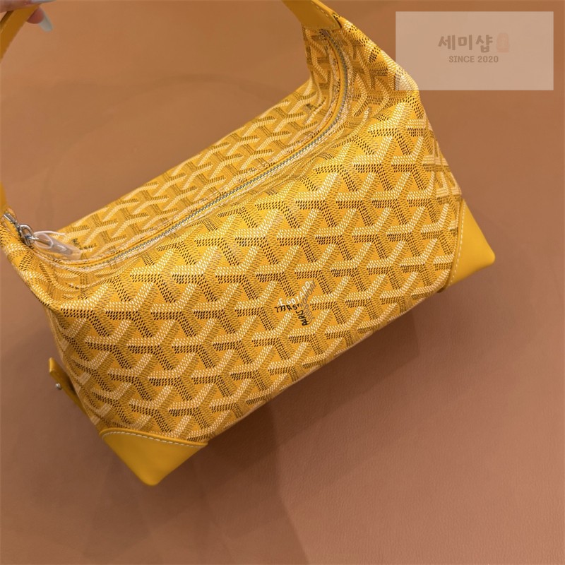 고야드 고야드 볼링 25 토일리트리백 옐로우 옐로우 Bag 3번 이미지