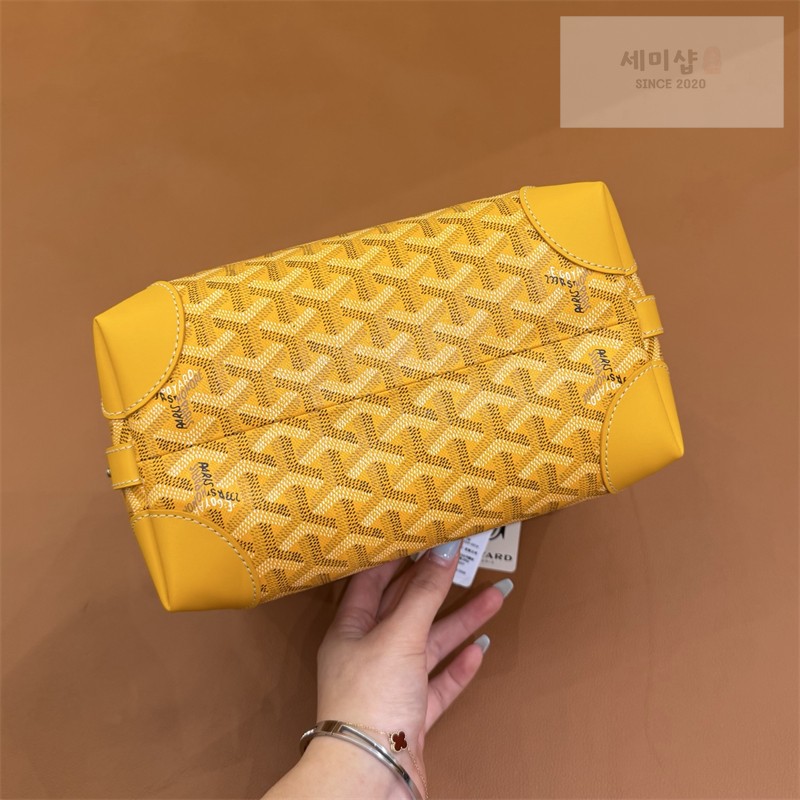 고야드 고야드 볼링 25 토일리트리백 옐로우 옐로우 Bag 6번 이미지