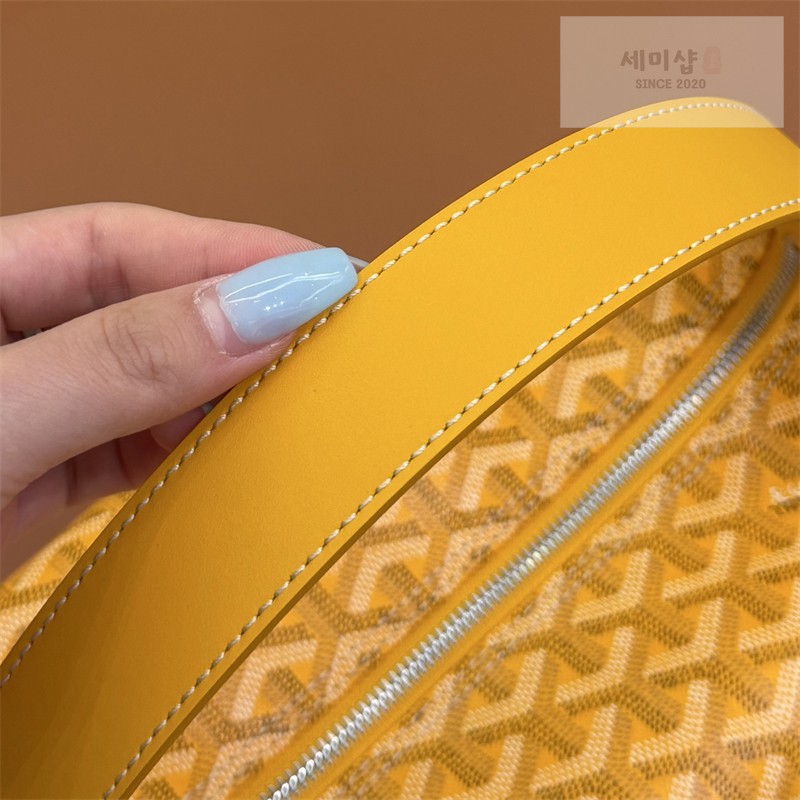 고야드 고야드 볼링 25 토일리트리백 옐로우 옐로우 Bag 12번 이미지