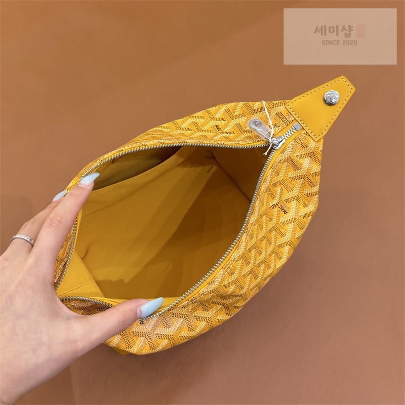 고야드 고야드 볼링 25 토일리트리백 옐로우 옐로우 Bag 14번 이미지