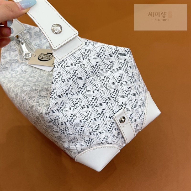 고야드 고야드 볼링 25 토일리트리백 화이트 화이트 Bag 5번 이미지