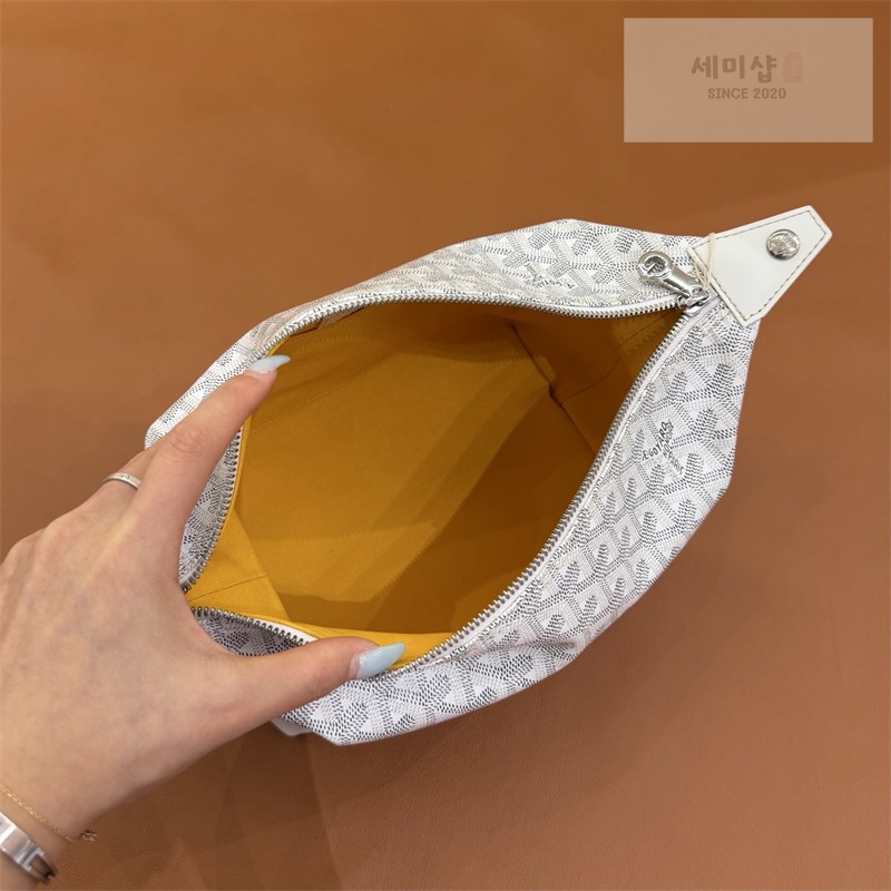 고야드 고야드 볼링 25 토일리트리백 화이트 화이트 Bag 10번 이미지