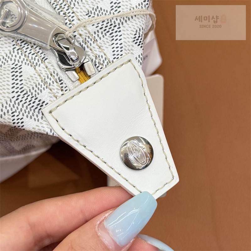 고야드 고야드 볼링 25 토일리트리백 화이트 화이트 Bag 11번 이미지