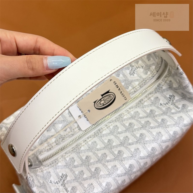 고야드 고야드 볼링 25 토일리트리백 화이트 화이트 Bag 14번 이미지