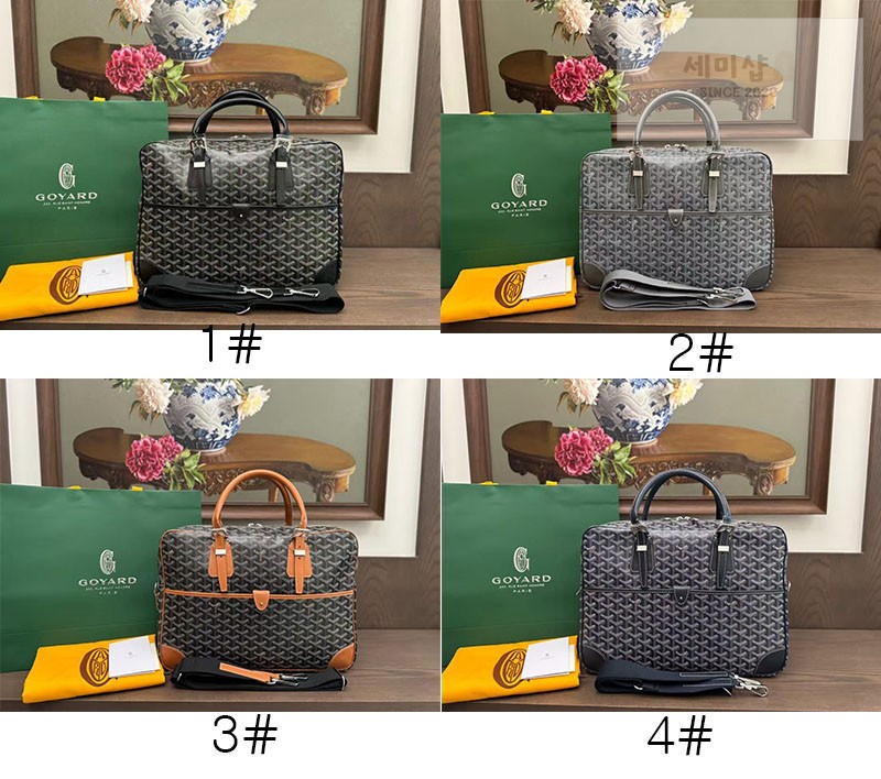 고야드 고야드 암바사드 서류가방 PM 1# 블랙 Bag 2번 이미지