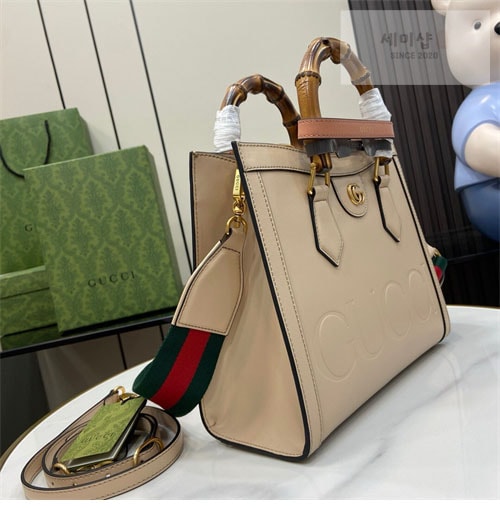 Gucci 구찌 다이애나 더블G 스몰 토트백 702721 Bag 6번 이미지