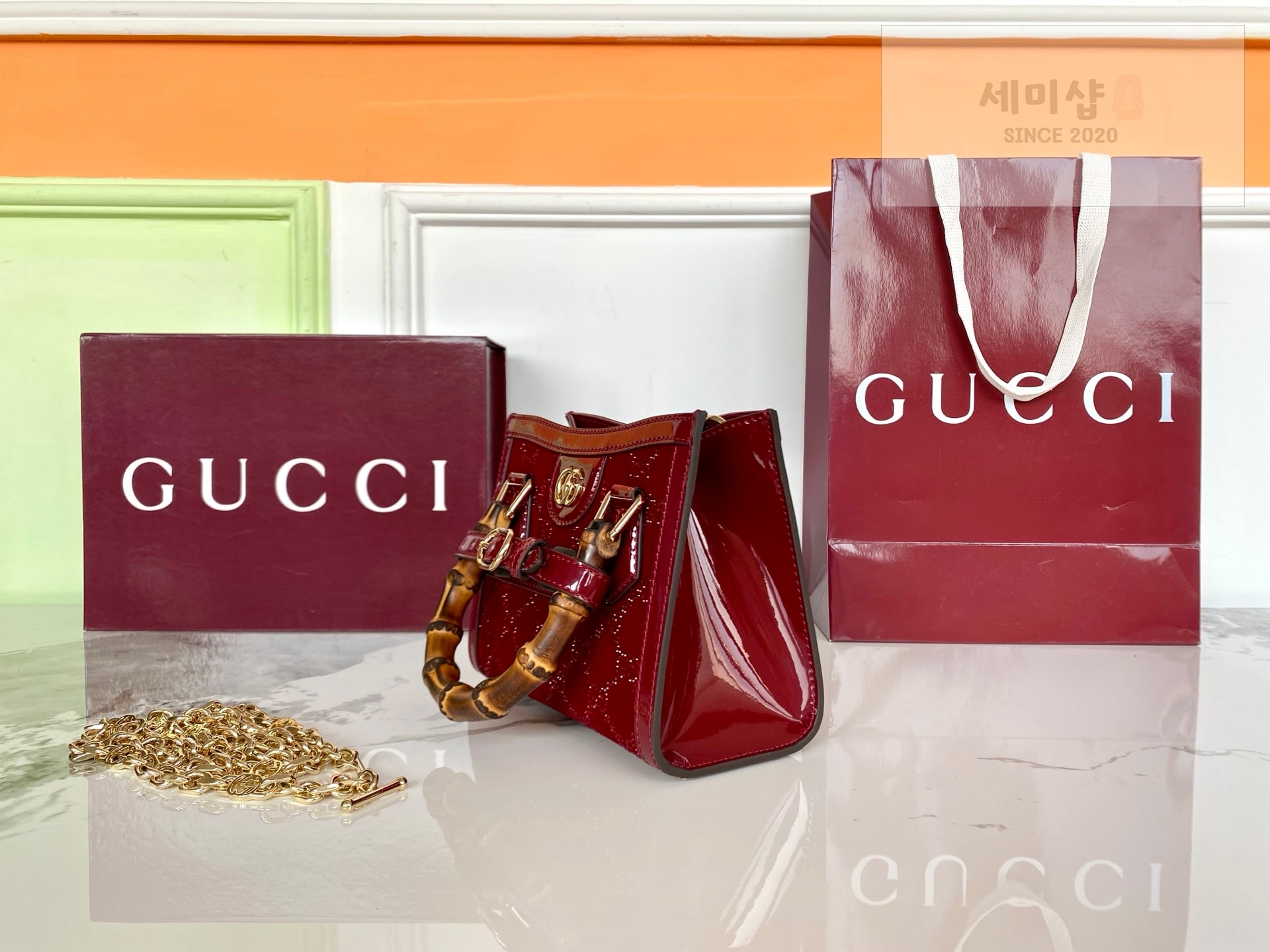 Gucci 구찌 다이애나 스몰 토트백 레플리카 3번 이미지 - Bag | 세미샵 레플리카 사이트