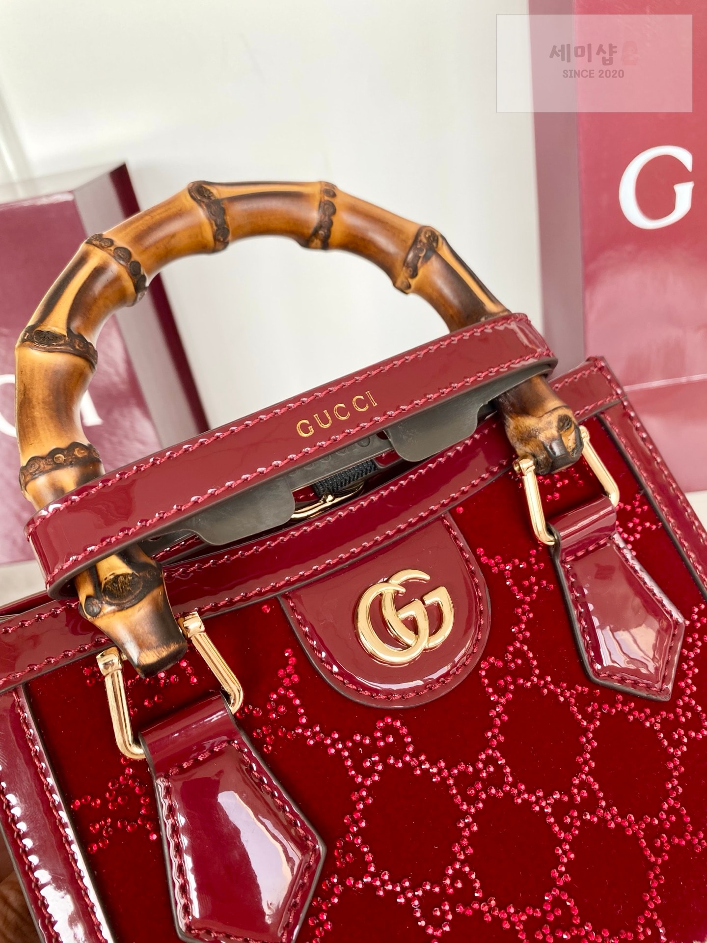 Gucci 구찌 다이애나 스몰 토트백 레플리카 5번 이미지 - Bag | 세미샵 레플리카 사이트
