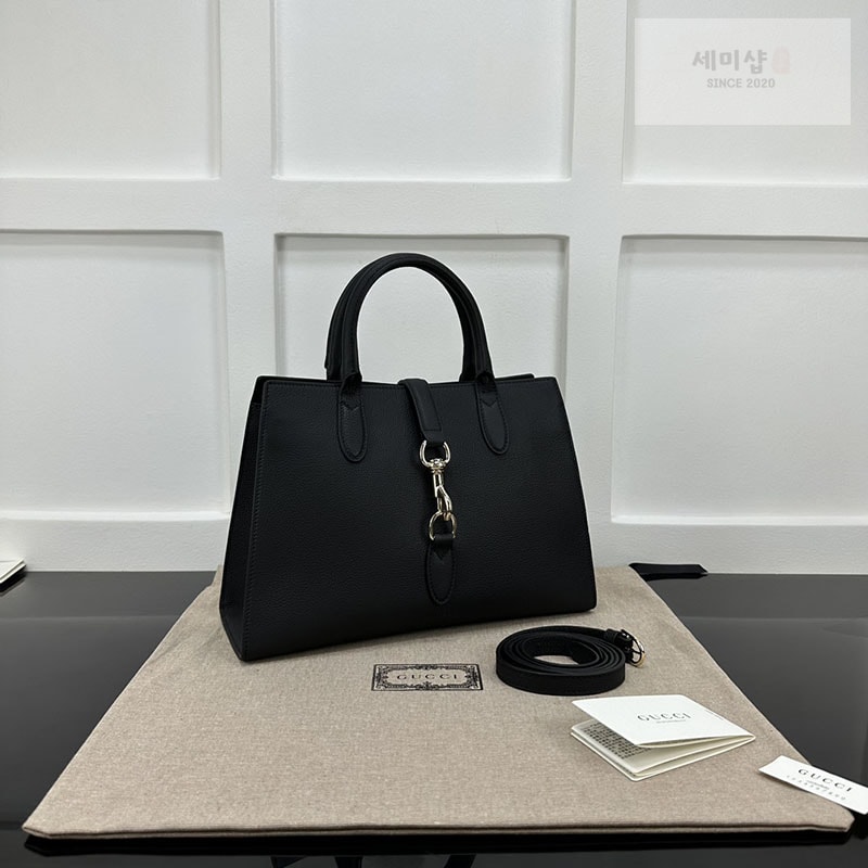 Gucci 구찌 레더 후크 클로저 미디엄 토트백 레플리카 2번 이미지 - Bag | 세미샵 레플리카 사이트