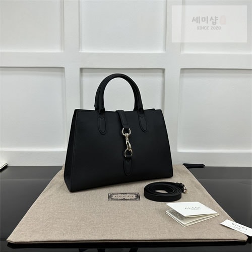 Gucci 구찌 레더 후크 클로저 미디엄 토트백 레플리카 7번 이미지 - Bag | 세미샵 레플리카 사이트