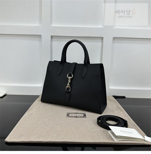 Gucci 구찌 레더 후크 클로저 미디엄 토트백 레플리카 15번 이미지 - Bag | 세미샵 레플리카 사이트
