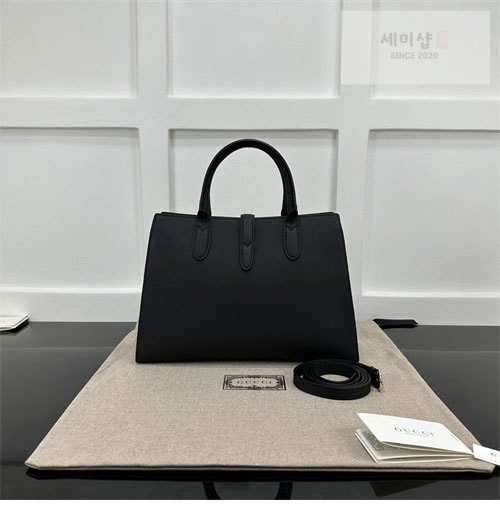 Gucci 구찌 레더 후크 클로저 미디엄 토트백 레플리카 8번 이미지 - Bag | 세미샵 레플리카 사이트