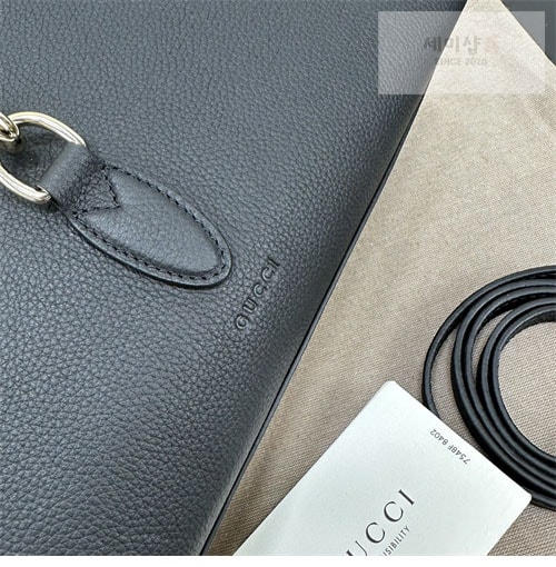 Gucci 구찌 레더 후크 클로저 미디엄 토트백 레플리카 17번 이미지 - Bag | 세미샵 레플리카 사이트