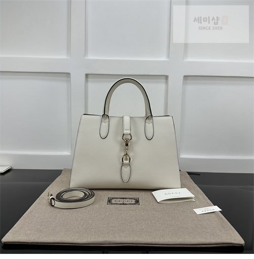 Gucci 구찌 레더 후크 클로저 미디엄 토트백 레플리카 19번 이미지 - Bag | 세미샵 레플리카 사이트