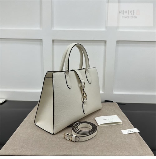 Gucci 구찌 레더 후크 클로저 미디엄 토트백 레플리카 23번 이미지 - Bag | 세미샵 레플리카 사이트