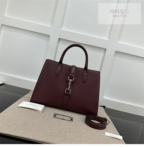 Gucci 구찌 레더 후크 클로저 미디엄 토트백 레플리카 33번 이미지 - Bag | 세미샵 레플리카 사이트