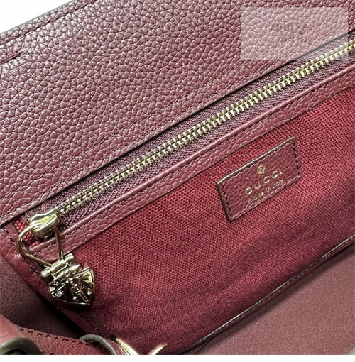 Gucci 구찌 레더 후크 클로저 미디엄 토트백 레플리카 37번 이미지 - Bag | 세미샵 레플리카 사이트