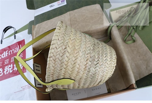 Gucci 구찌 로고 미니 스트로우 토트백 782381 2컬러 Bag 9번 이미지