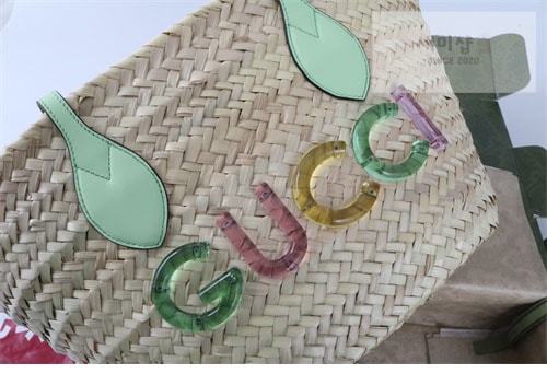 Gucci 구찌 로고 미니 스트로우 토트백 782381 2컬러 Bag 21번 이미지