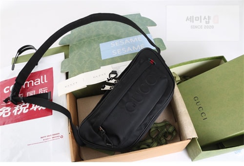 Gucci 구찌 로고 스몰 크로스백 힙색 802096 Bag 1번 이미지