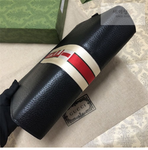 Gucci 구찌 로고 스트라이프 파우치 클러치백 475316 Bag 2번 이미지