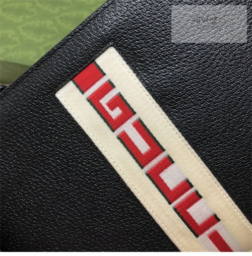 Gucci 구찌 로고 스트라이프 파우치 클러치백 475316 Bag 4번 이미지