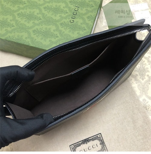 Gucci 구찌 로고 스트라이프 파우치 클러치백 475316 Bag 10번 이미지