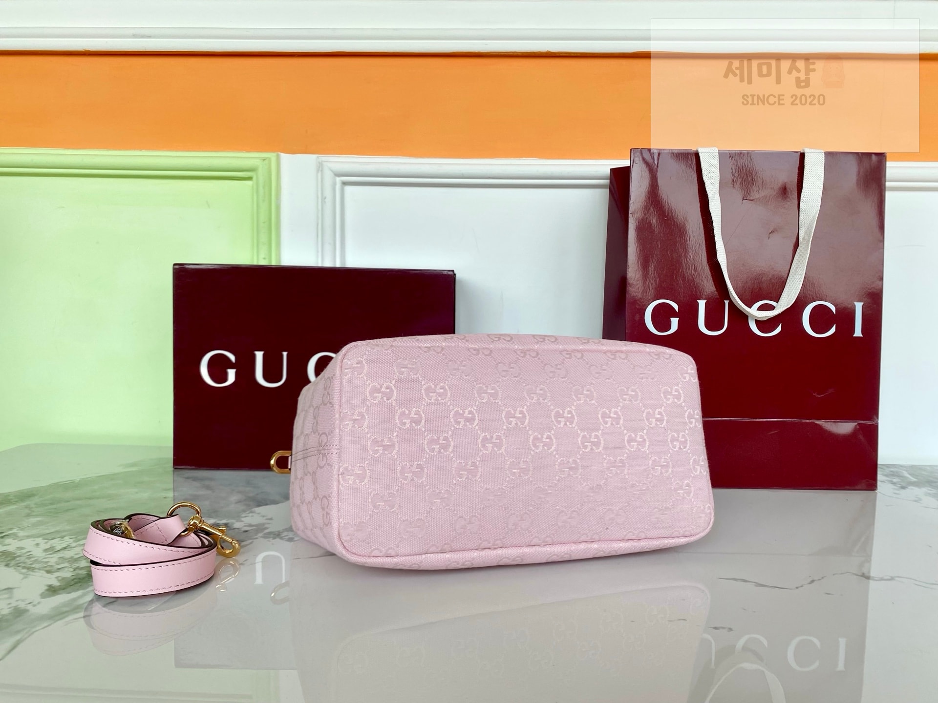 Gucci 구찌 베니티 미디움 탑 핸들백 레플리카 4번 이미지 - Bag | 세미샵 레플리카 사이트