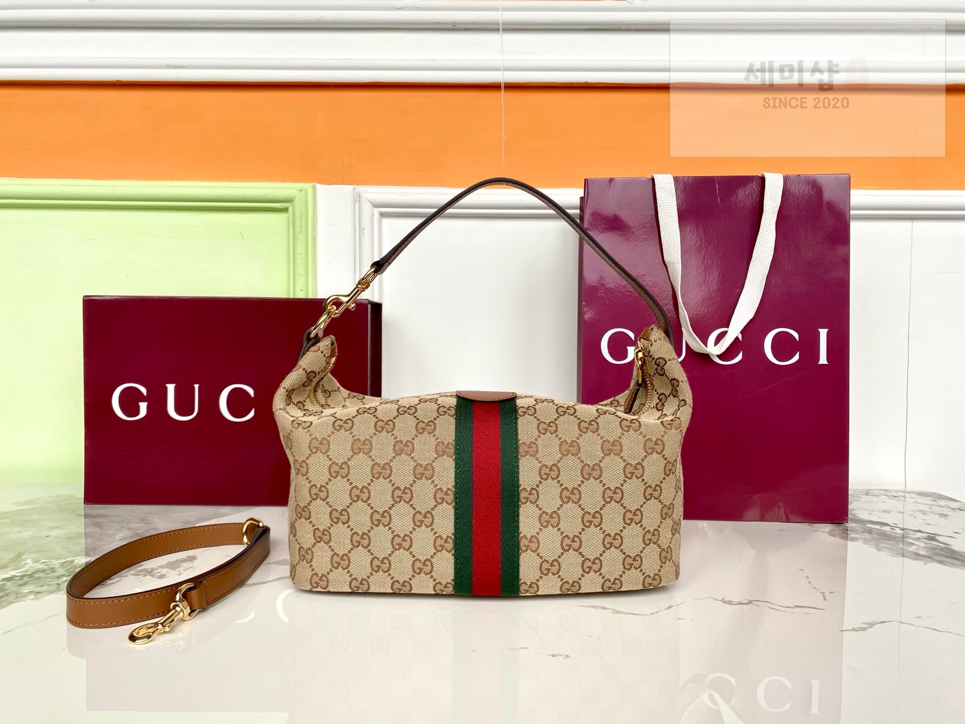 Gucci 구찌 베니티 미디움 탑 핸들백 레플리카 2번 이미지 - Bag | 세미샵 레플리카 사이트