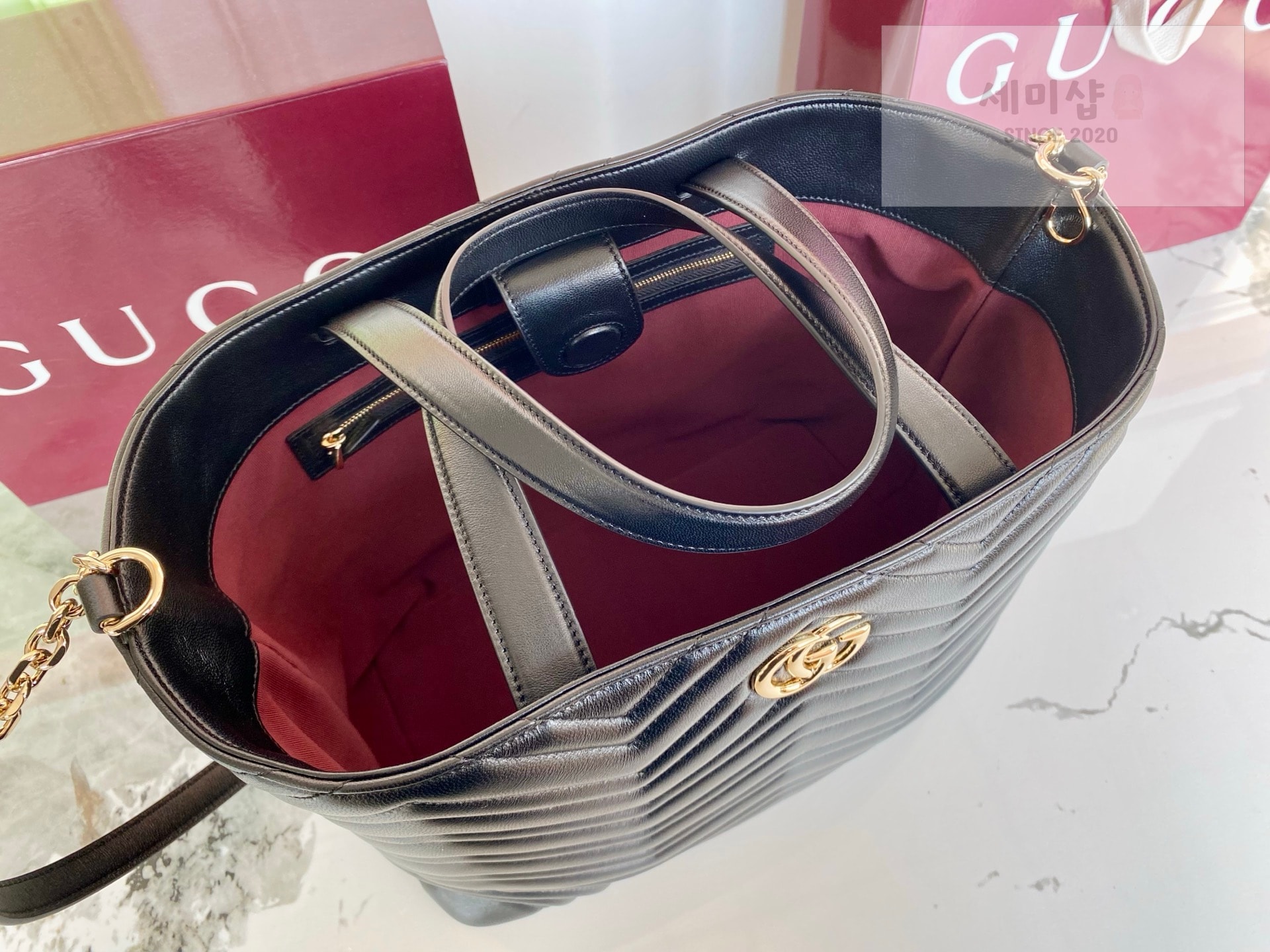 Gucci 구찌 베티 미디움 토트백 레플리카 7번 이미지 - Bag | 세미샵 레플리카 사이트