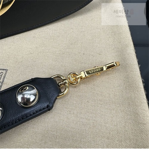 Gucci 구찌 블론디 미니엄 탑 핸들백 그린/레더 721172 Bag 24번 이미지