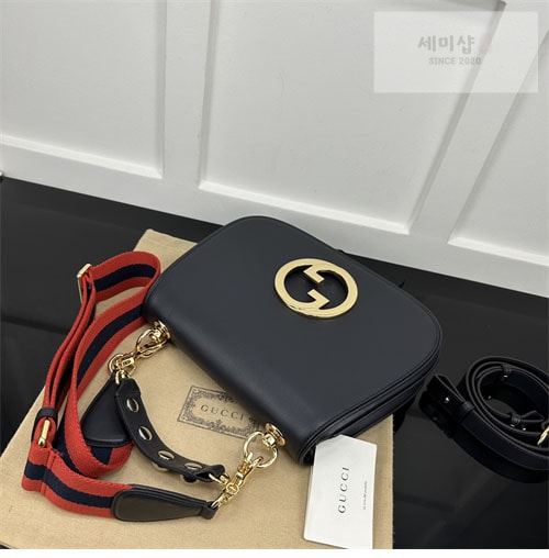 Gucci 구찌 블론디 미니엄 탑 핸들백 그린/레더 721172 Bag 33번 이미지