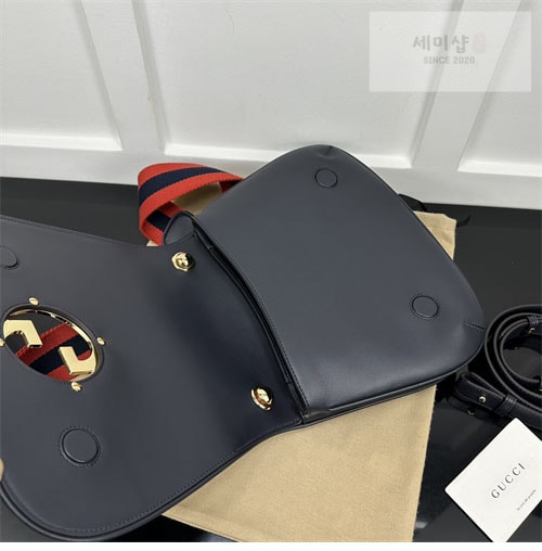 Gucci 구찌 블론디 미니엄 탑 핸들백 그린/레더 721172 Bag 35번 이미지