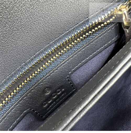 Gucci 구찌 블론디 미니엄 탑 핸들백 그린/레더 721172 Bag 37번 이미지