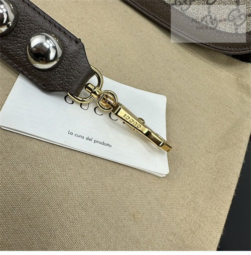 Gucci 구찌 블론디 미니엄 탑 핸들백 베이지/에보니 721172 Bag 10번 이미지