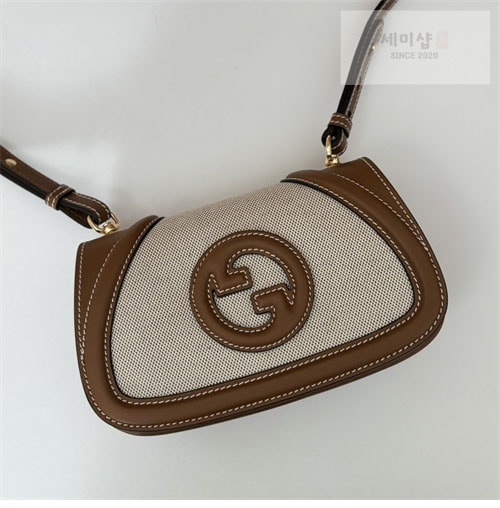 Gucci 구찌 블론디 미니 숄더백 815700 내추럴 캔버스 Bag 18번 이미지