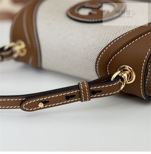 Gucci 구찌 블론디 미니 숄더백 815700 내추럴 캔버스 Bag 4번 이미지