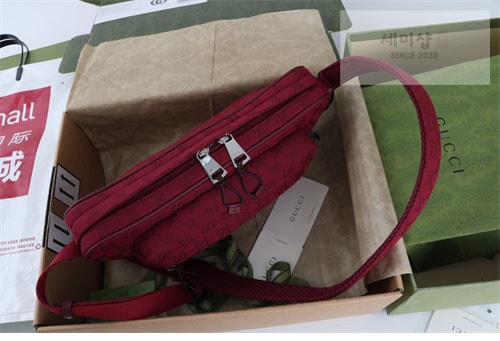 Gucci 구찌 스몰 GG 크로스백 힙색 802096 Bag 3번 이미지