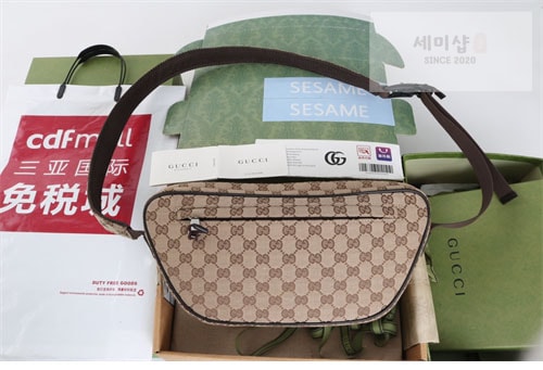Gucci 구찌 스몰 GG 크로스백 힙색 802096 Bag 17번 이미지