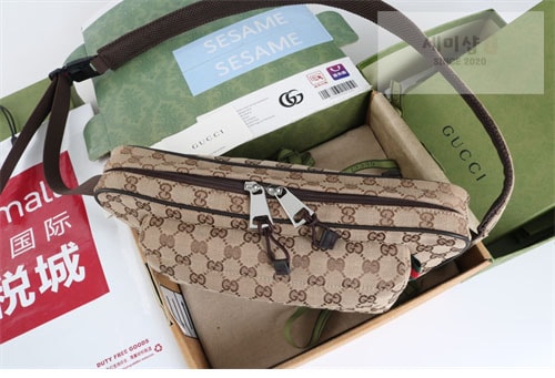 Gucci 구찌 스몰 GG 크로스백 힙색 802096 Bag 19번 이미지