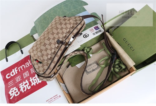 Gucci 구찌 스몰 GG 크로스백 힙색 802096 Bag 20번 이미지