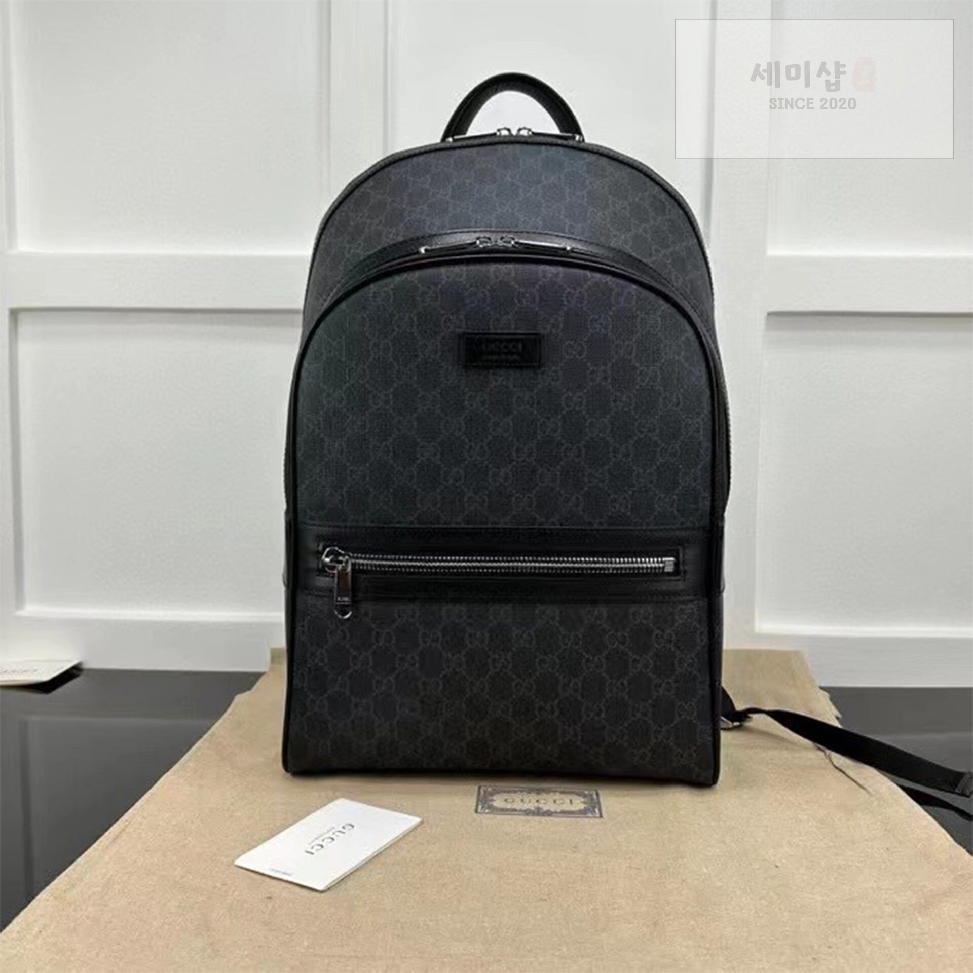 Gucci 구찌 시그니처 GG 수프림 캔버스 백팩 28*44*15.5CM Bag 5번 이미지