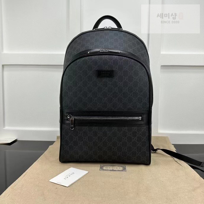 Gucci 구찌 시그니처 GG 수프림 캔버스 백팩 28*44*15.5CM Bag 6번 이미지