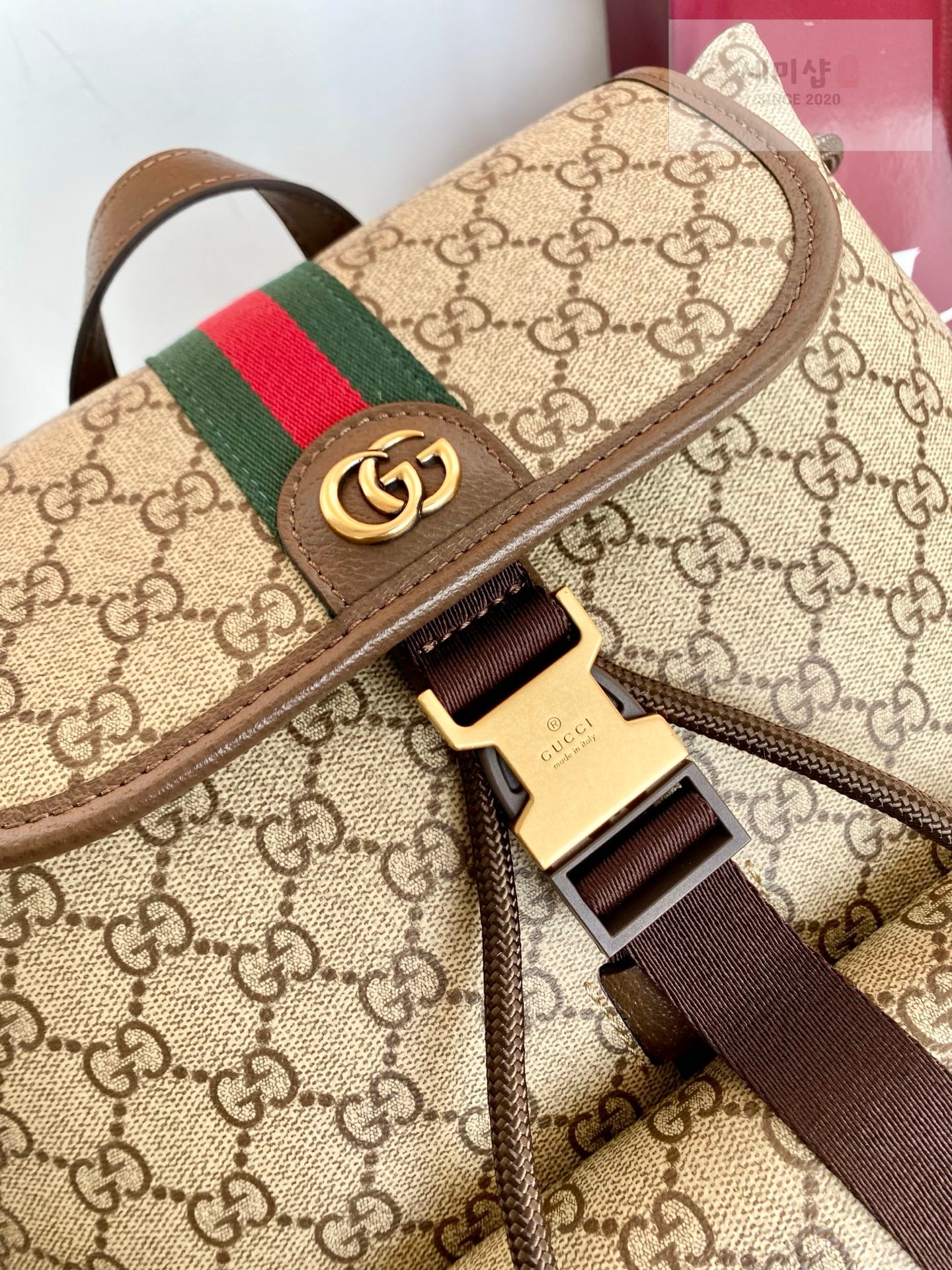 Gucci 구찌 오피디아 스몰 백팩 모노그램 캔버스 Bag 5번 이미지