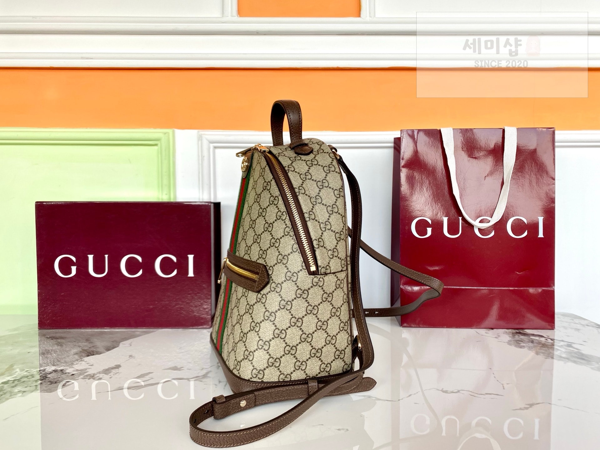 Gucci 구찌 오피디아 스몰 백팩 레플리카 3번 이미지 - Bag | 세미샵 레플리카 사이트