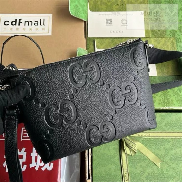 Gucci 구찌 점보 GG 스몰 메신저 백 761747 Bag 4번 이미지