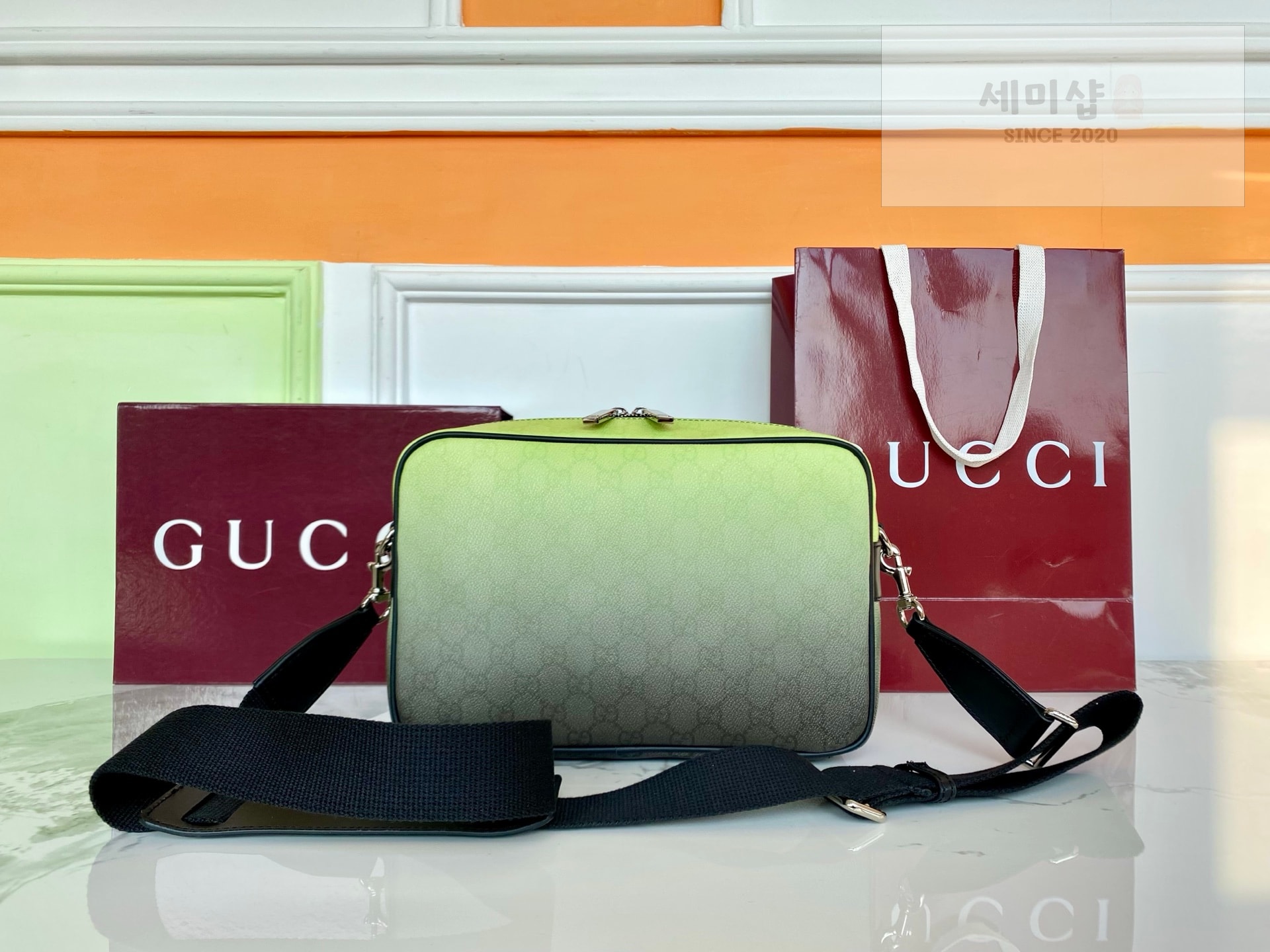 Gucci 구찌 크로마 미디움 크로스백 모노그램 캔버스 Bag 2번 이미지